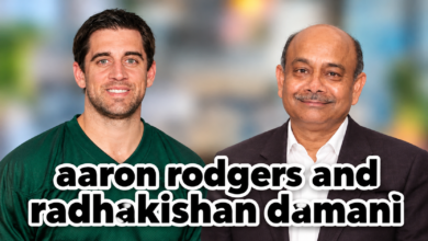 aaron rodgers and radhakishan damani