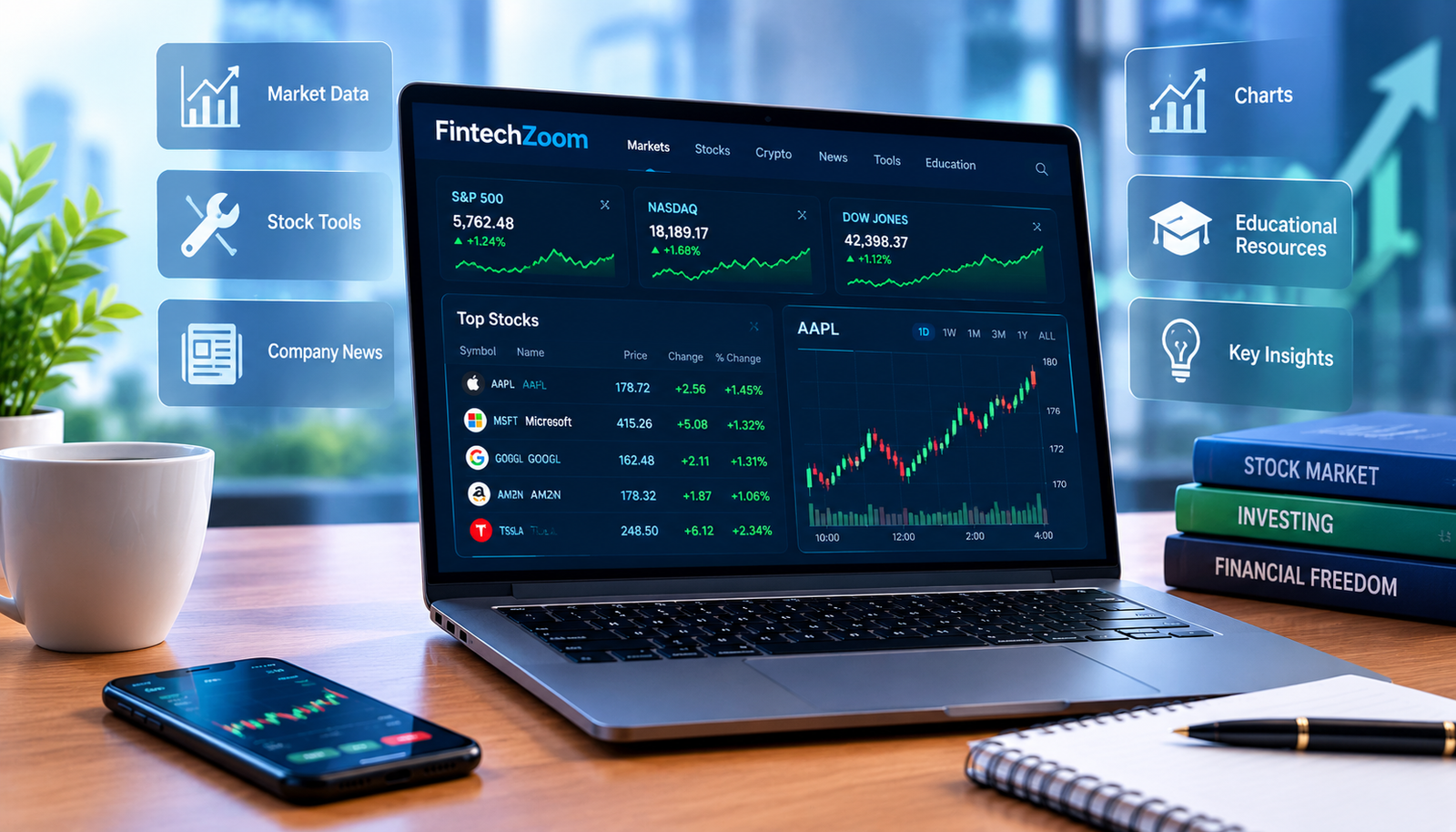 fintechzoom.io stocks
