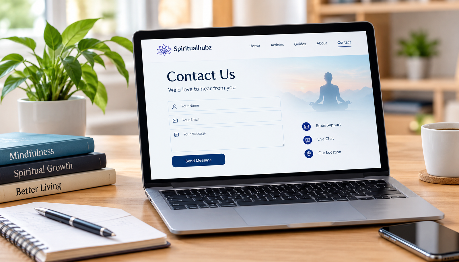 spiritualhubz.com contact