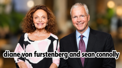 Diane von Furstenberg and Sean Connolly