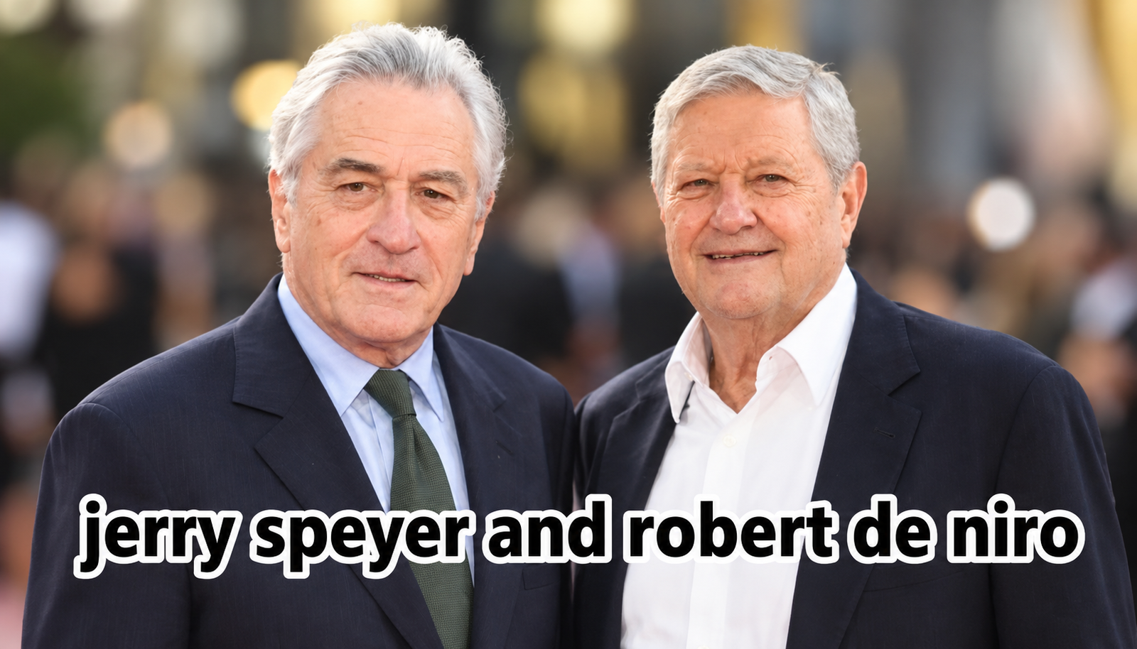 Jerry Speyer and Robert De Niro